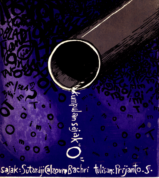 ≈, Book Cover “Kumpulan Sajak ‘O’”, 1973