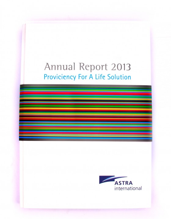 Annual Report 'ASTRA', Tugas Kelas Tipografi 2